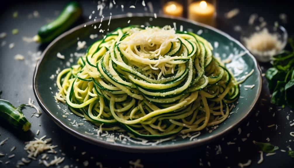 spiralized zucchini pasta recipe