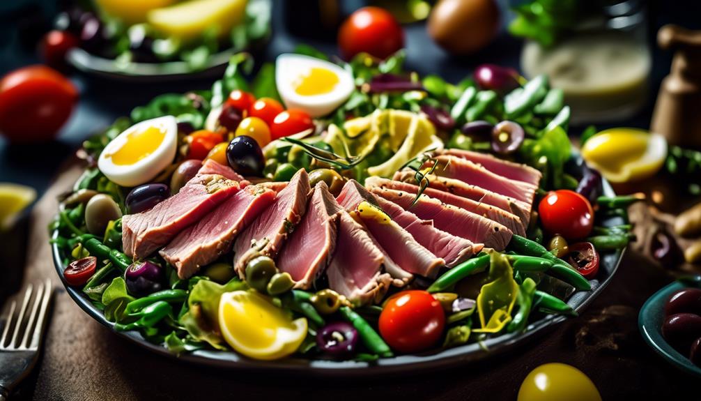 tasty mediterranean tuna salad