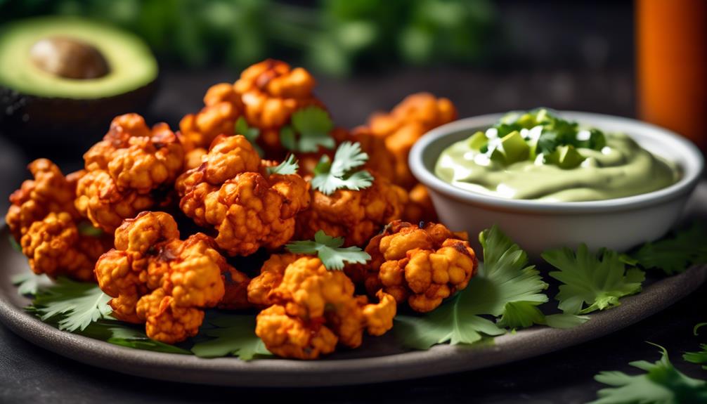 tasty vegan buffalo cauliflower