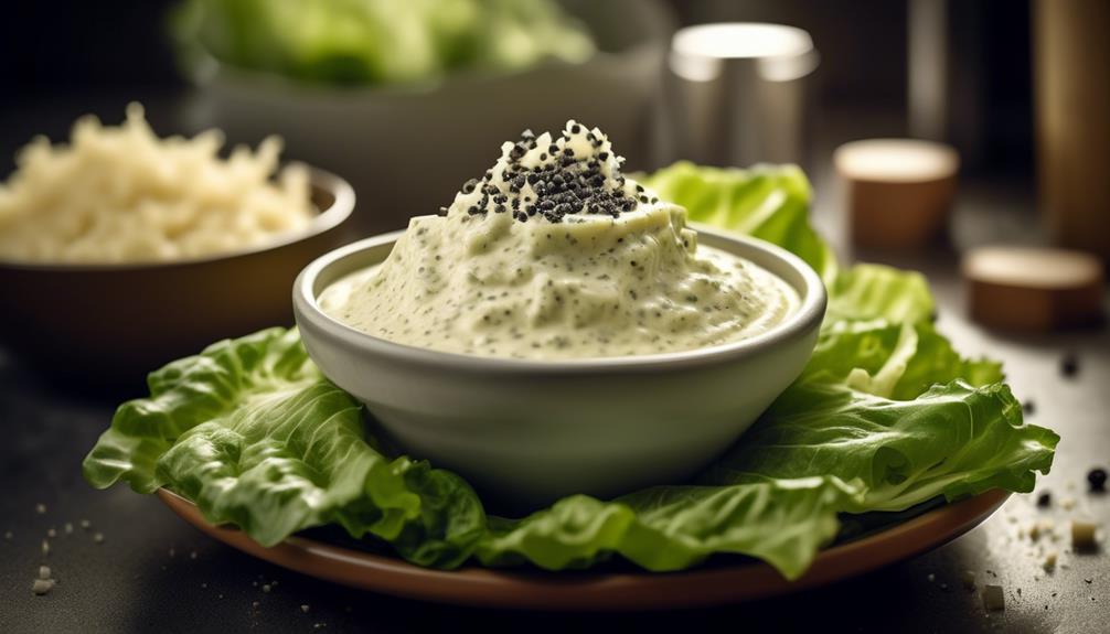 traditional caesar salad dressing