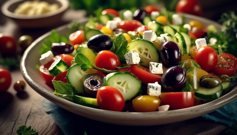 traditional greek salad recipe