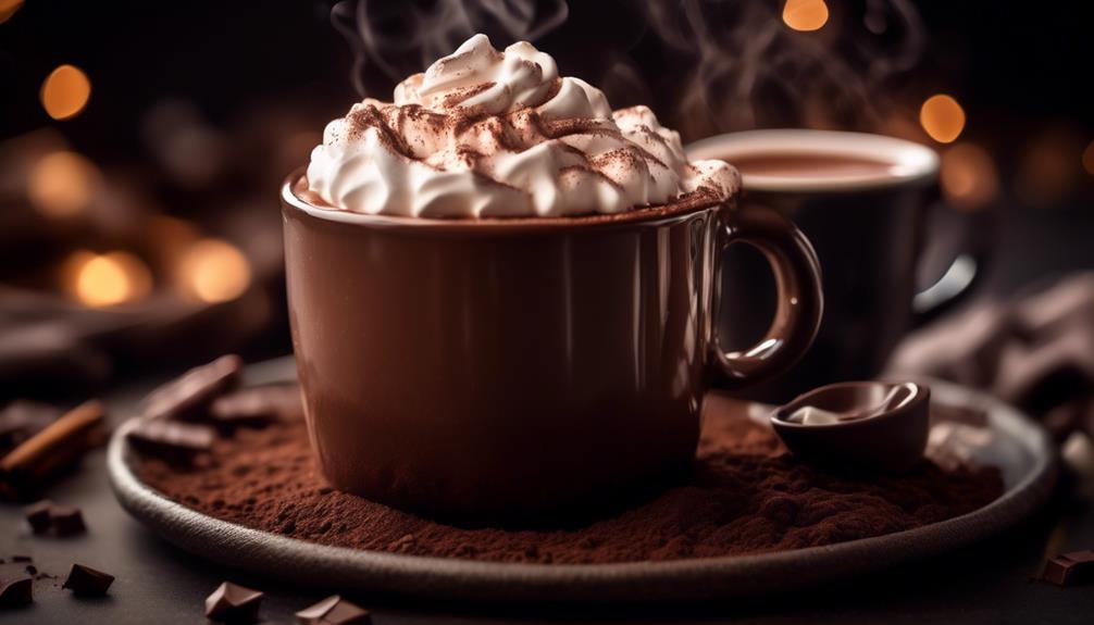 traditional low carb hot cocoa