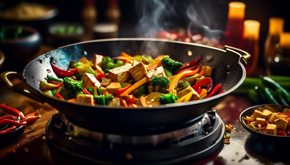 traditional tofu stir fry