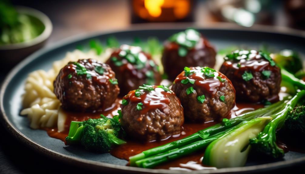 unique bison meatball recipe