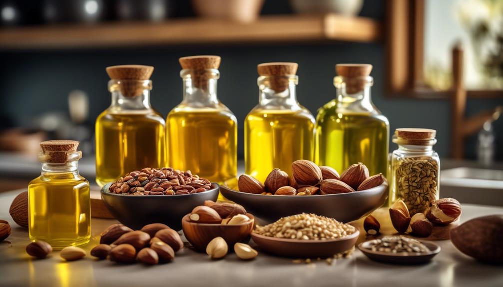 using nut and seed oils