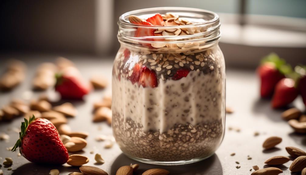 vegan breakfast with cashews