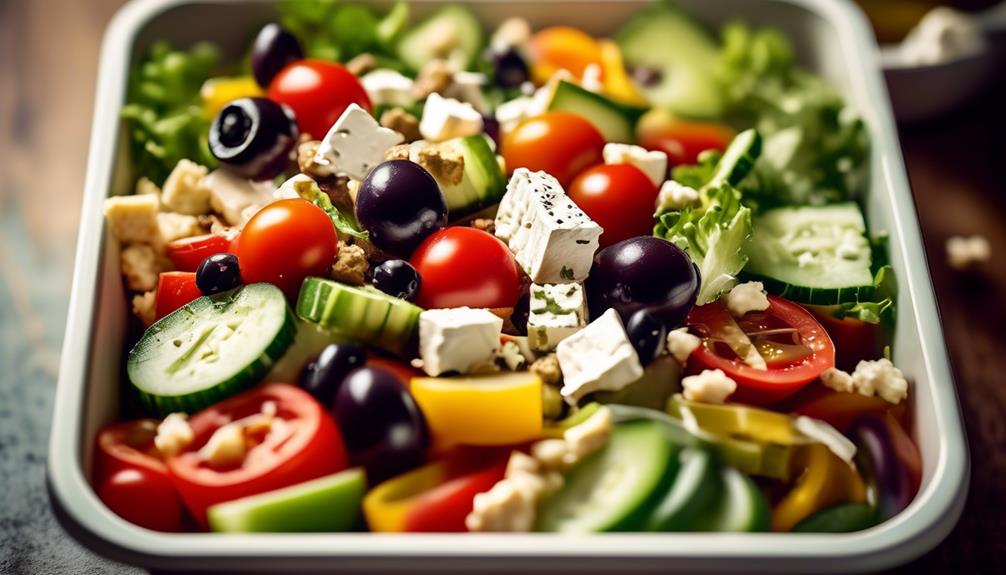 vegan greek salad recipe