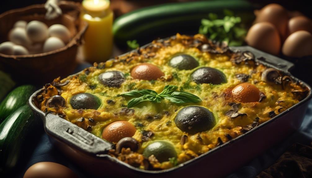 vegetarian breakfast casserole recipe