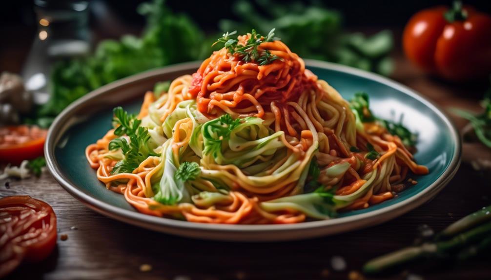 vegetarian cabbage noodle recipe