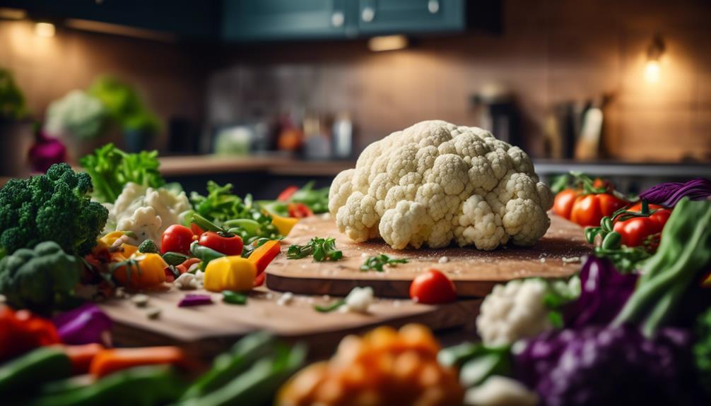 vegetarian keto cauliflower substitutes