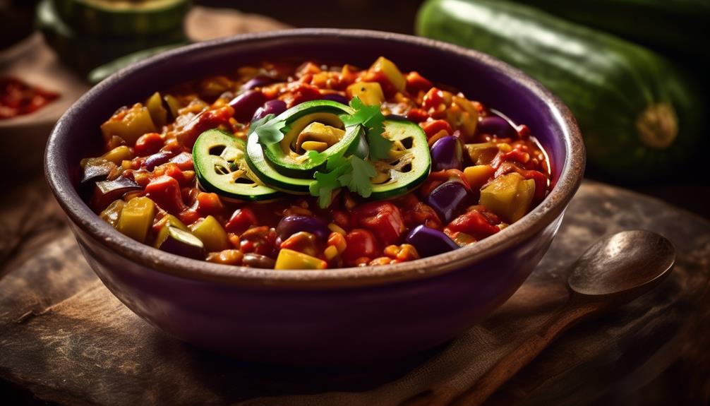 vegetarian keto chili recipe