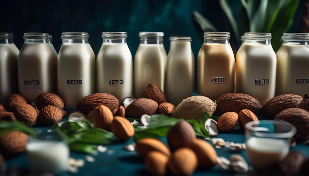 vegetarian keto milk alternatives