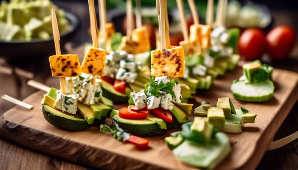 vegetarian keto snacks with dairy