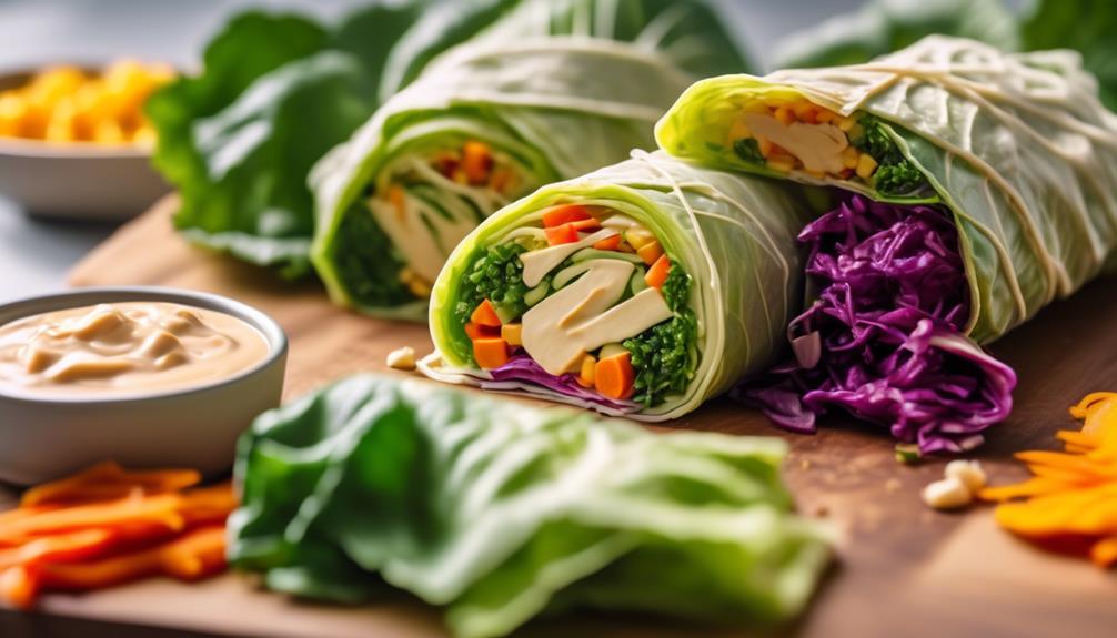 vegetarian recipe for cabbage wraps