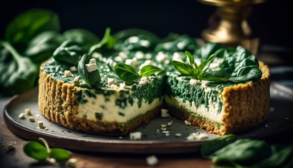 vegetarian savory cheesecake recipe