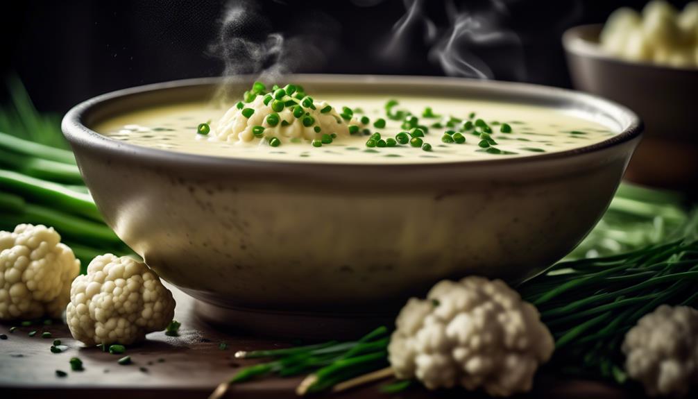 velvety cauliflower soup recipe