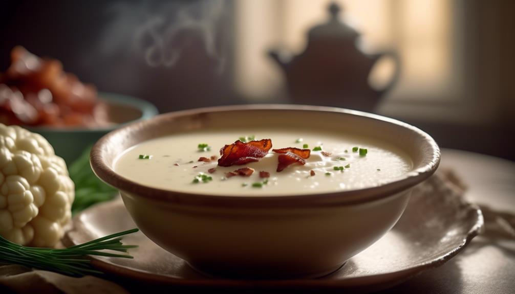 velvety cauliflower soup recipe