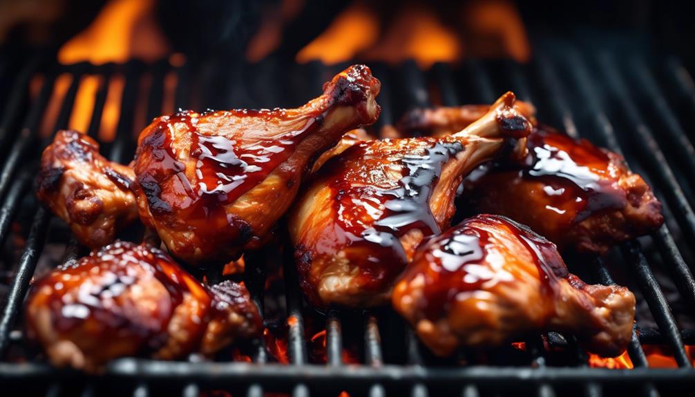 zesty bbq chicken drumsticks