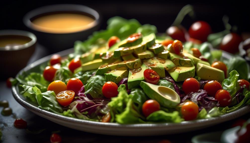 zesty dressing with smoky flavor