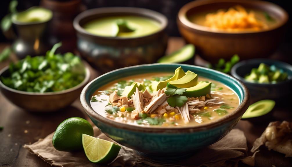 zesty mexican chicken soup