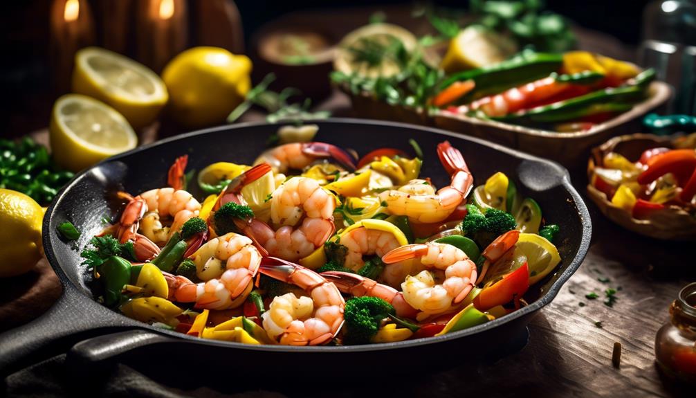 zesty seafood stir fry recipe