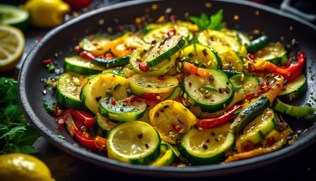 zesty zucchini stir fry recipe