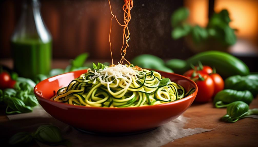 zucchini noodles substitute pasta