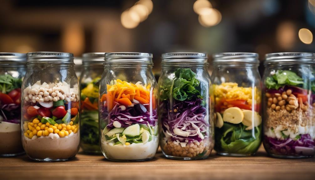 mason jar salad inspiration