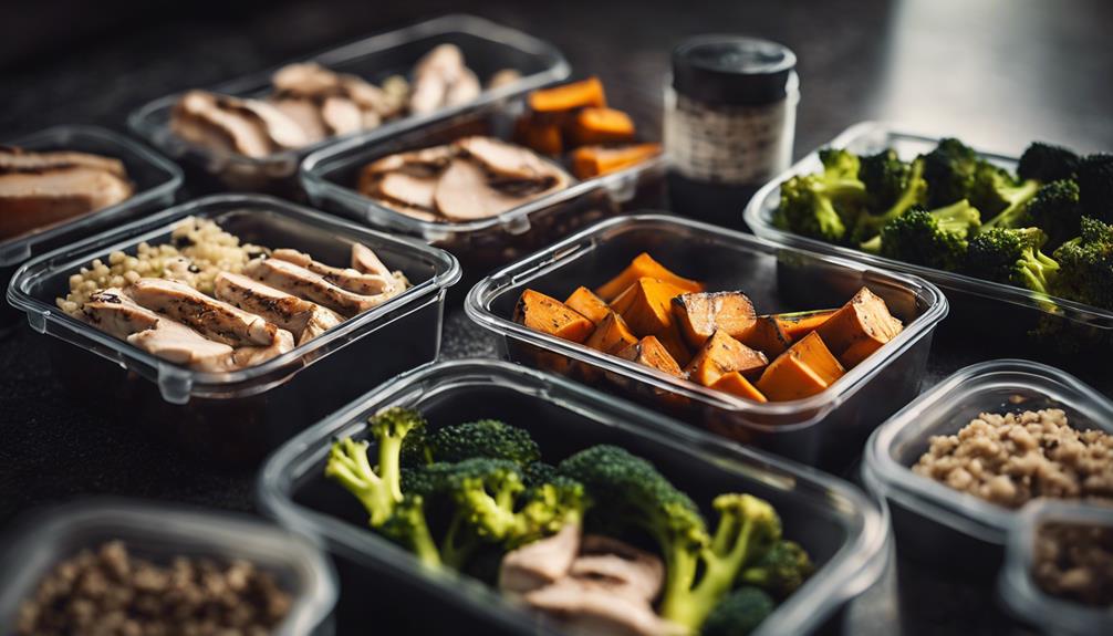 protein rich lunches for gains