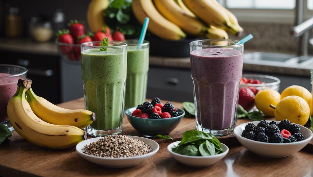 protein smoothie breakfast recipes