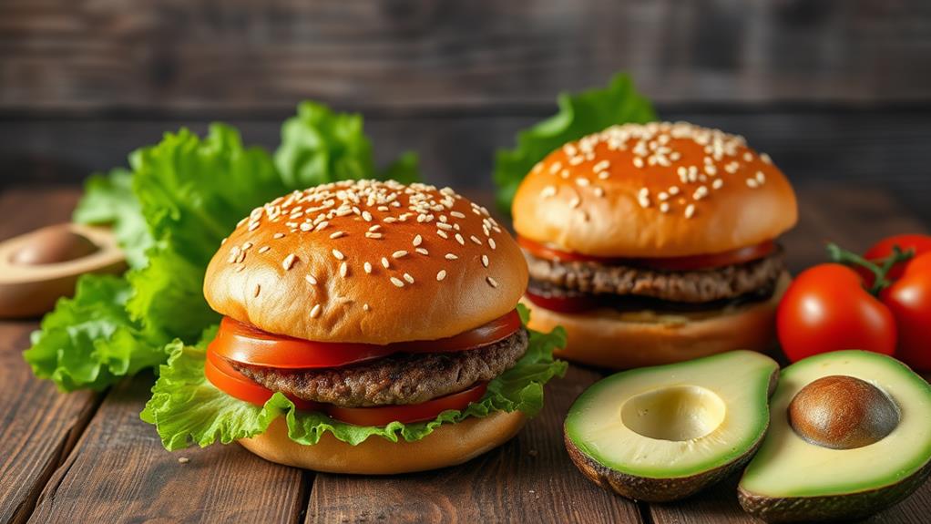 low carb burger alternatives