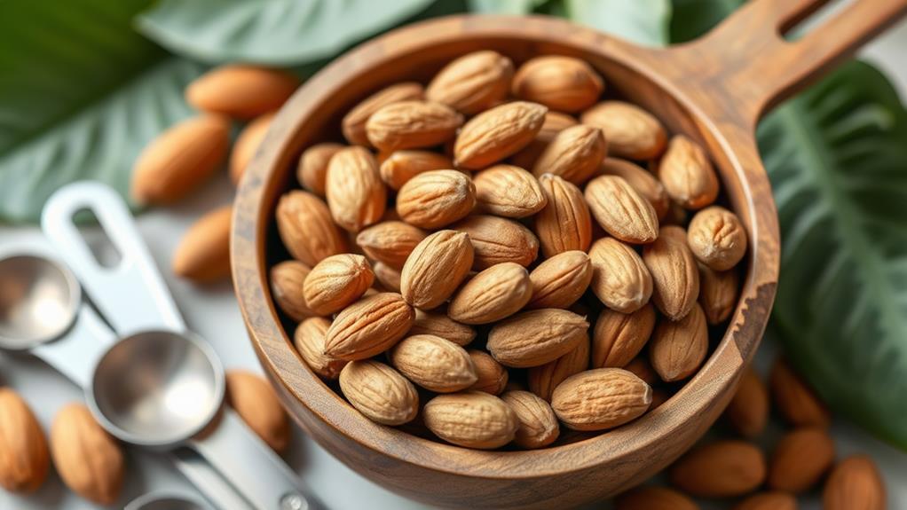 almonds aid weight control