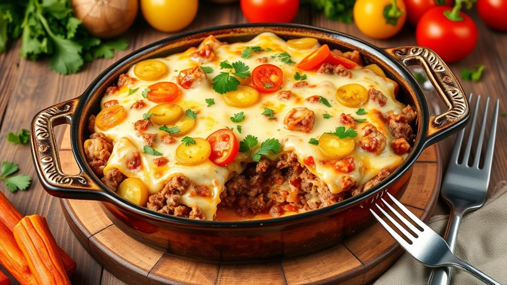 cheeseburger casserole recipe delicious