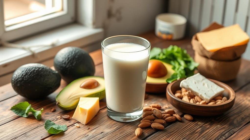 keto friendly milk options