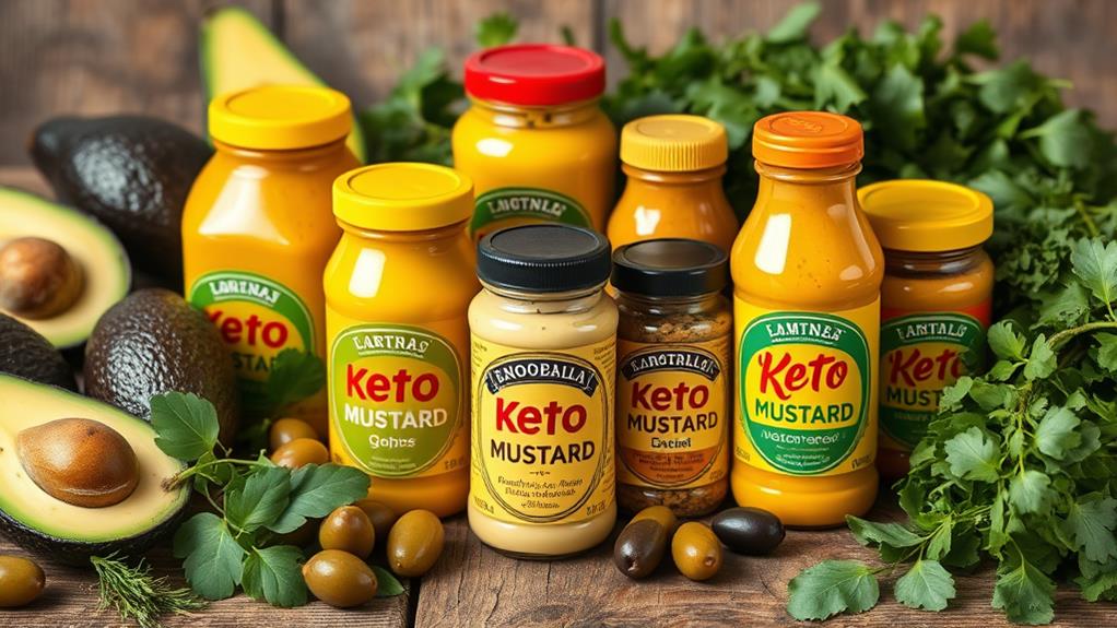 keto friendly mustard varieties