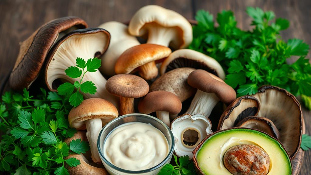 mushrooms low carb nutrient dense