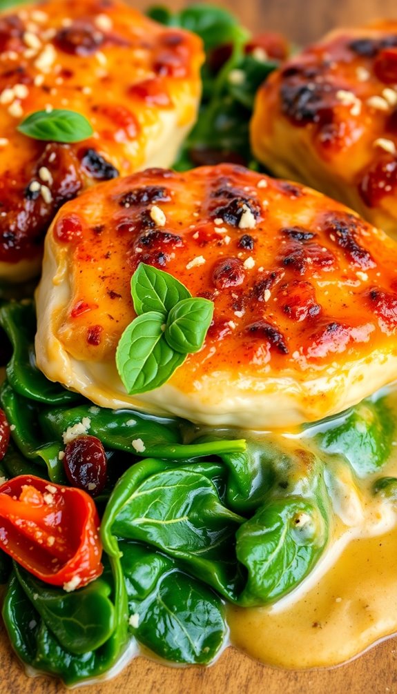 delicious tuscan chicken dish