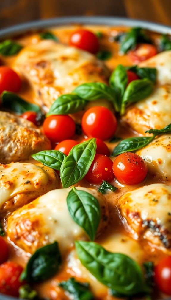 italian inspired chicken dish