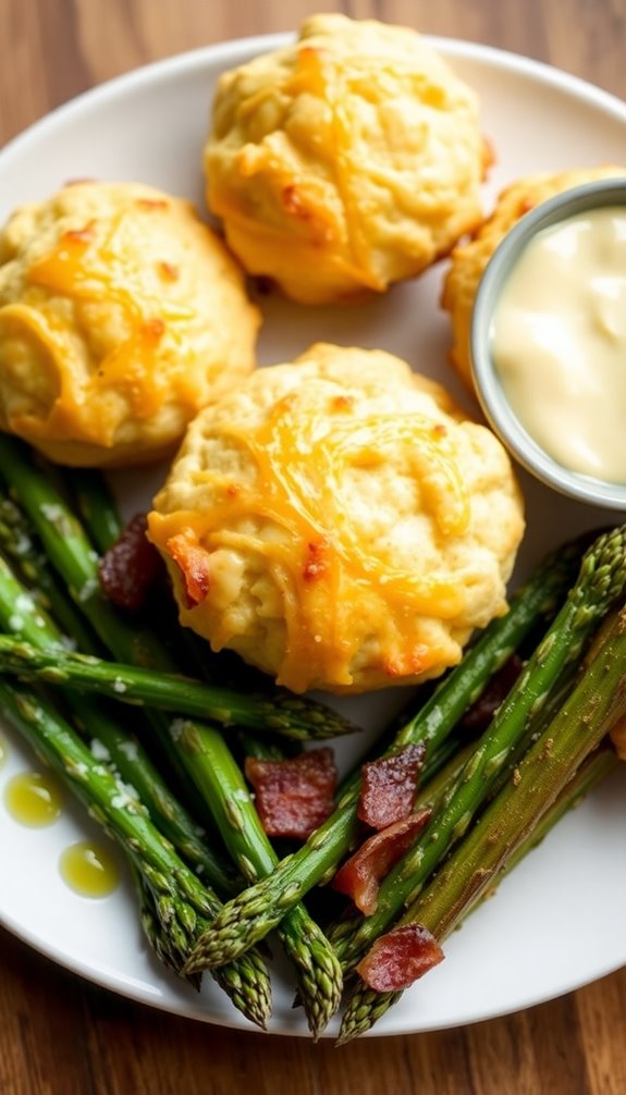 keto friendly bacon cheese biscuits