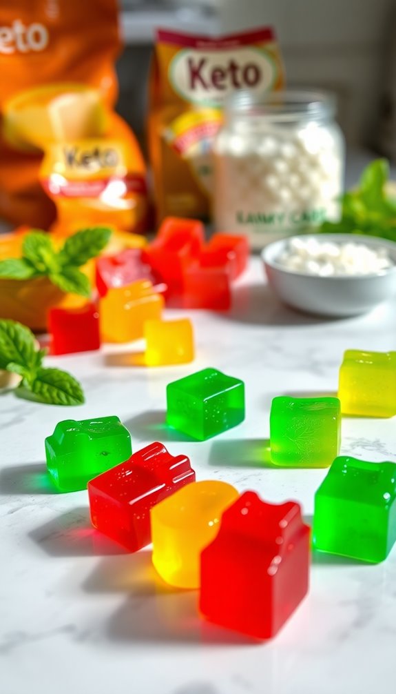 low carb gummy candy