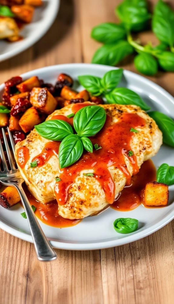 low carb tuscan chicken recipe